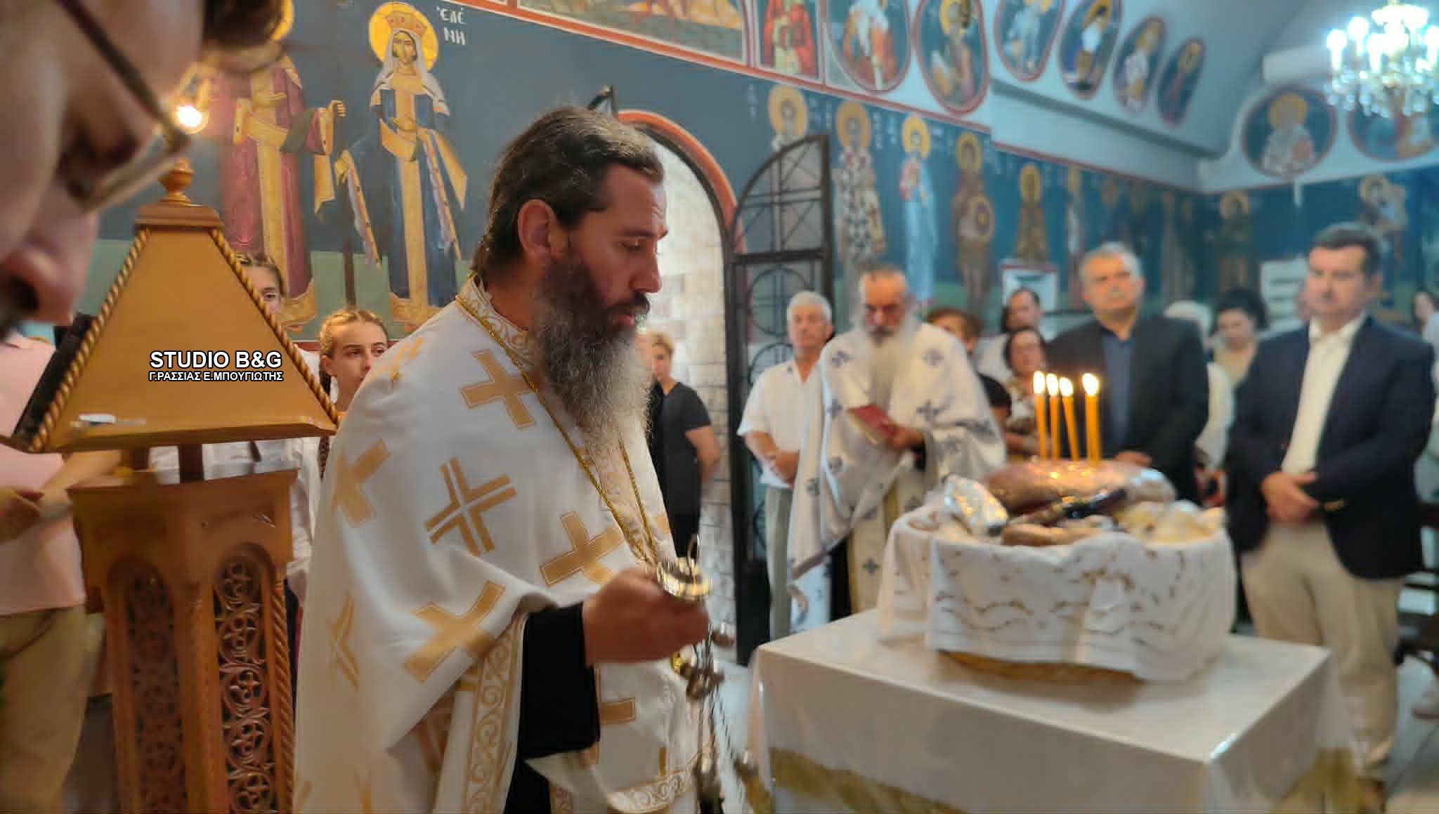 Εορτασμός του Αγίου Λεοντίου εξ Αιγίνης στη Δικαστική Φυλακή Ναυπλίου - μια φωτογραφία 12