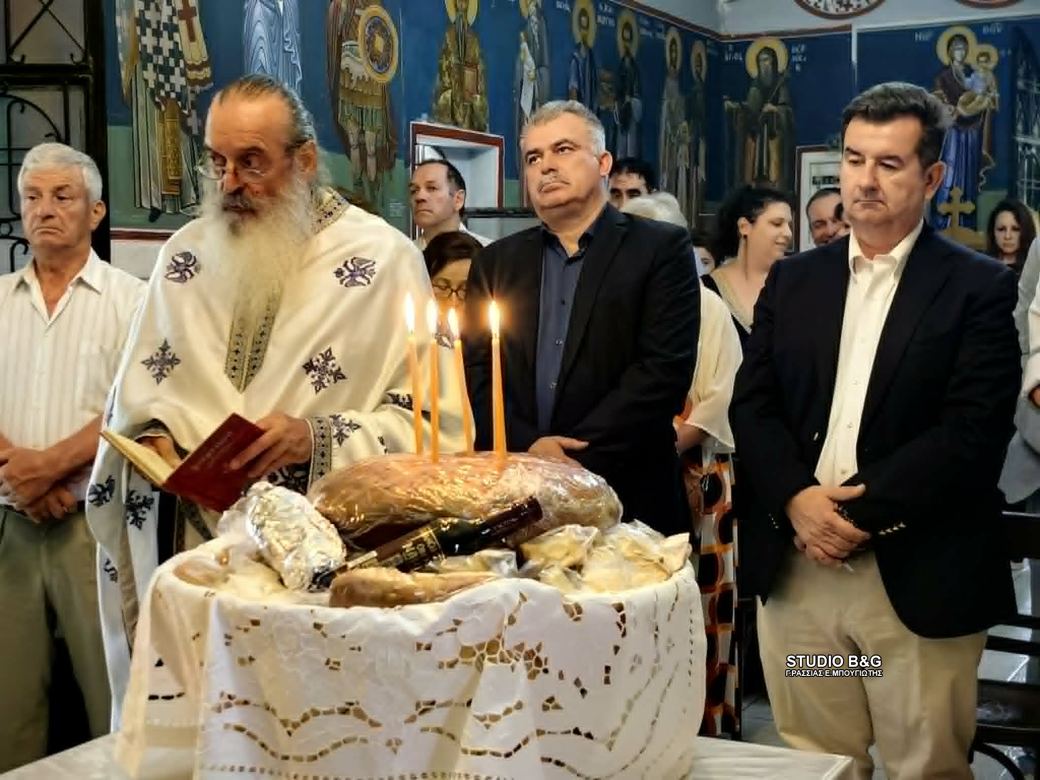 Εορτασμός του Αγίου Λεοντίου εξ Αιγίνης στη Δικαστική Φυλακή Ναυπλίου