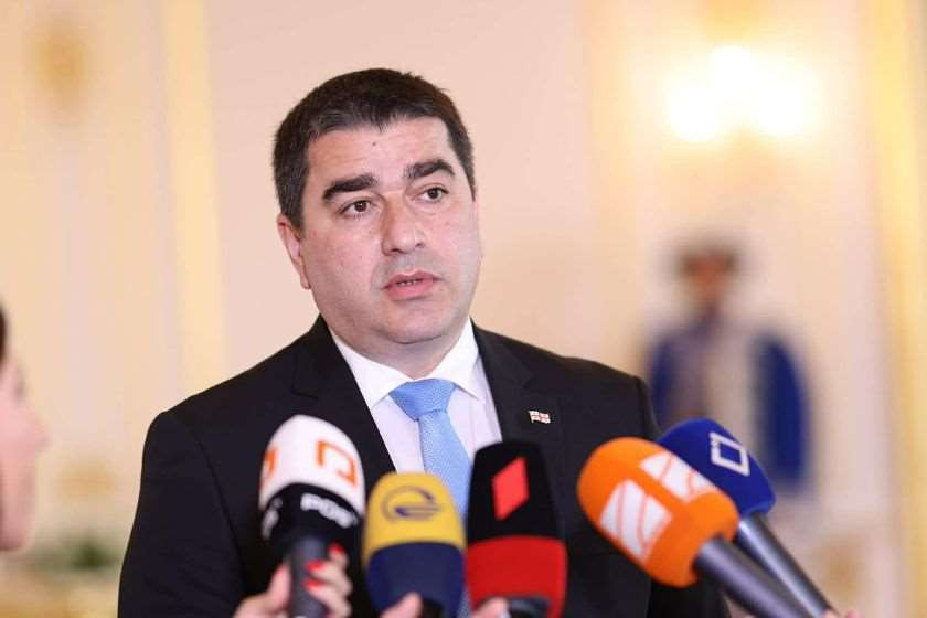 Ο Πρόεδρος του Κοινοβουλίου της Γεωργίας Σάλβα Παπουασβίλι