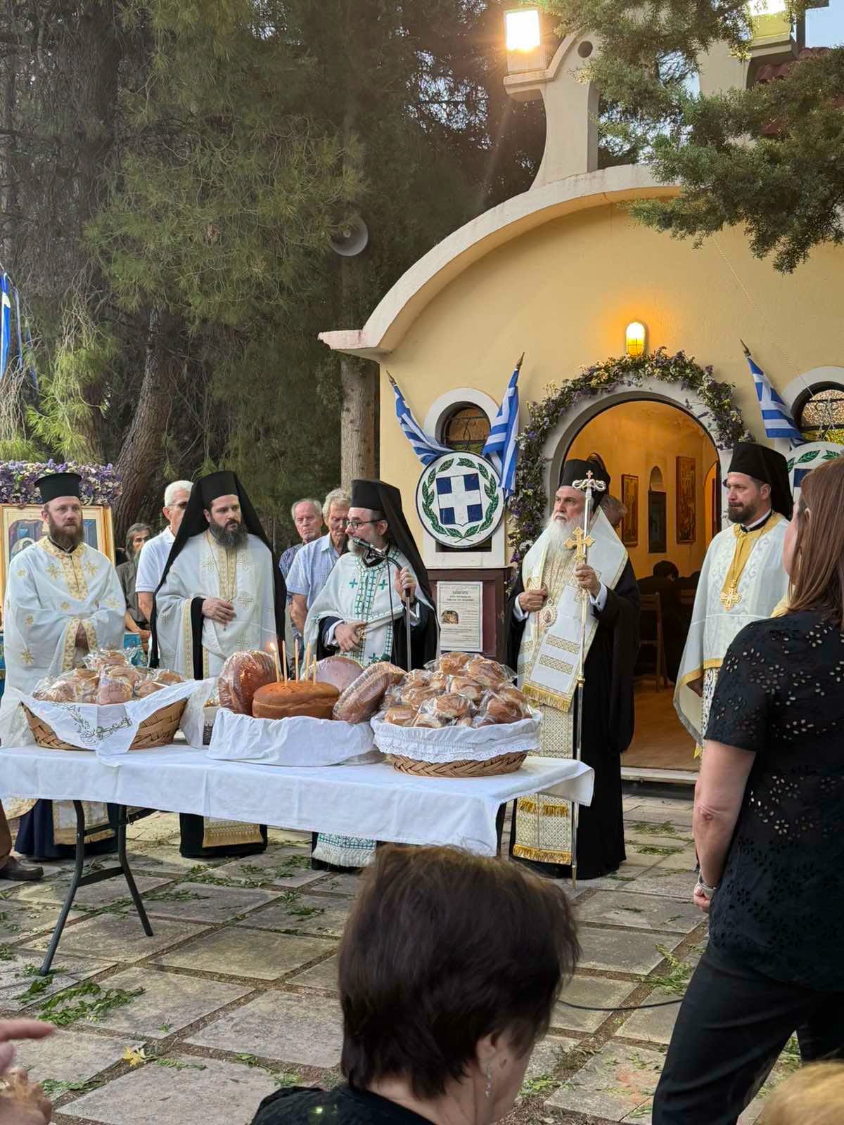 Πανηγυρικός Εσπερινός του Γενεσίου του Τιμίου Προδρόμου στο Μαρούσι - μια φωτογραφία 2