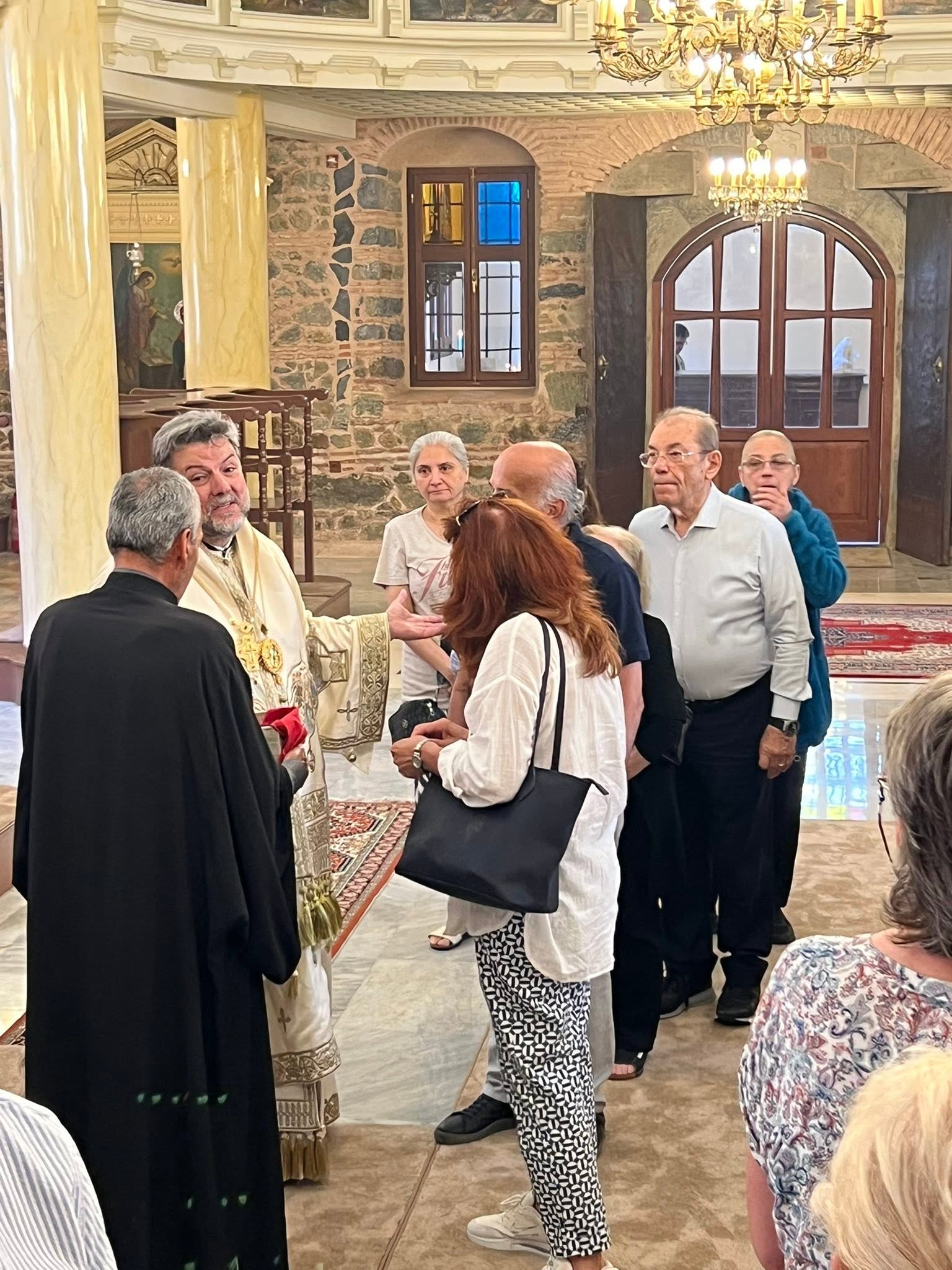 Αρχιερατική Θεία Λειτουργία στον Άνω Βόσπορο για τη Γέννηση του Τιμίου Προδρόμου - μια φωτογραφία 4