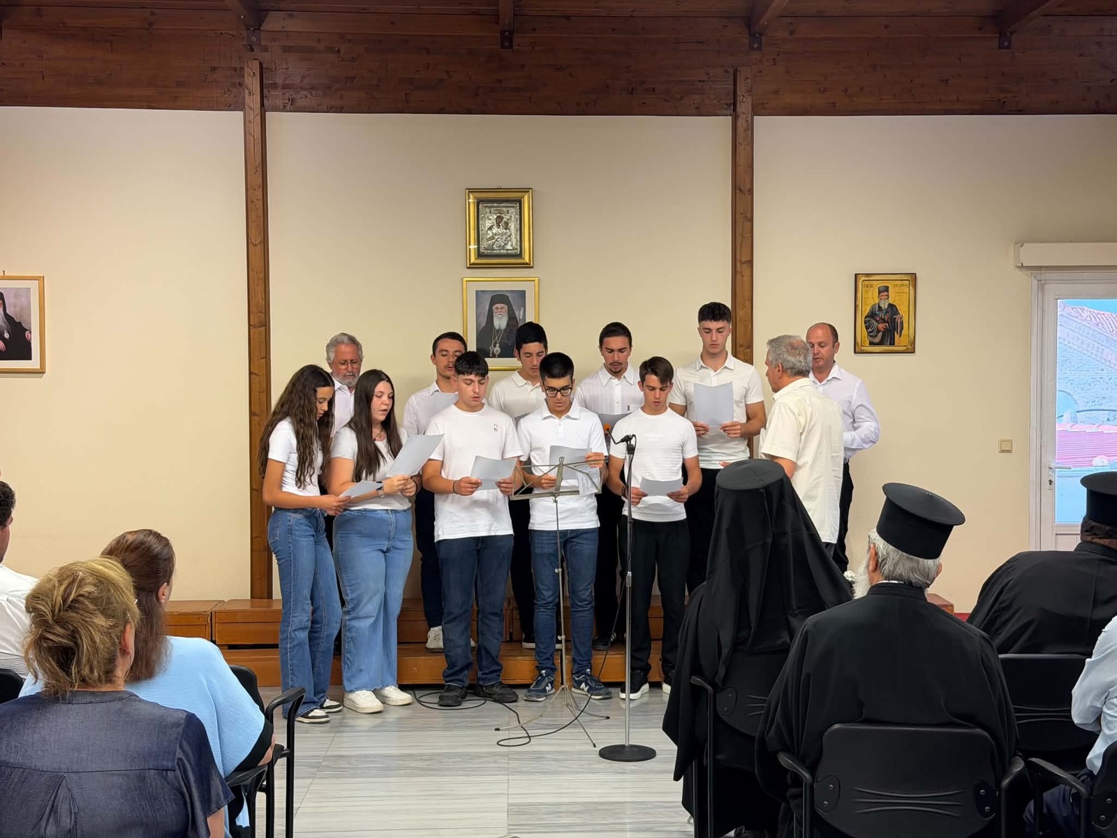 Λήξη μαθημάτων της Σχολής Βυζαντινής Μουσικής στο Αίγιο - μια φωτογραφία 7