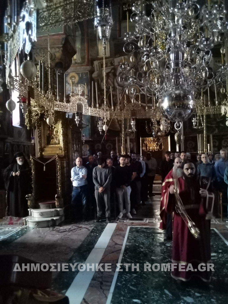Ο Μητροπολίτης Σιδηροκάστρου Μακάριος στο Άγιον Όρος - μια φωτογραφία 8