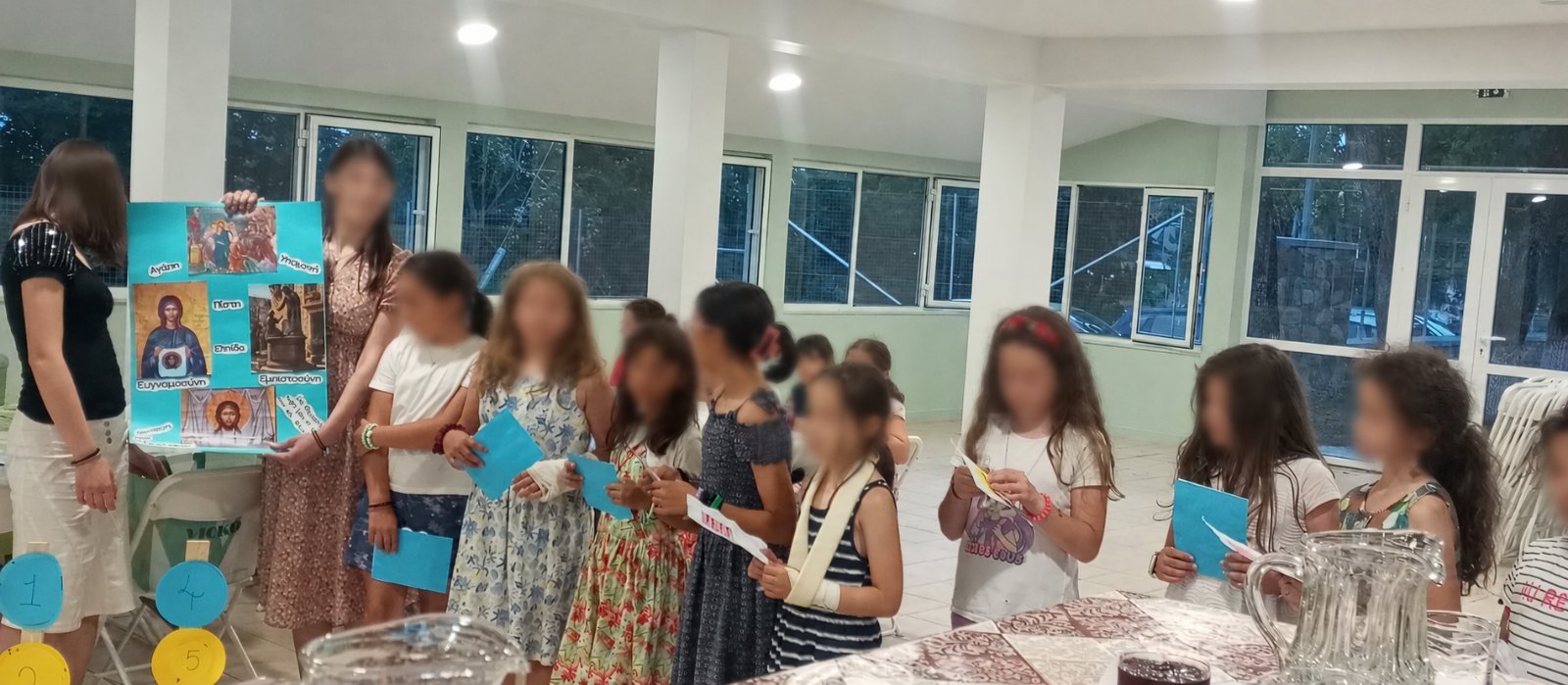 Επίσκεψη στην κατασκήνωση της Μητρόπολης Φλωρίνης - μια φωτογραφία 3