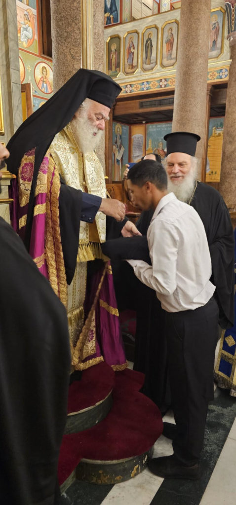 Πανηγυρική Θεία Λειτουργία στην Αλεξάνδρεια και ρασοφορία 10 ιεροσπουδαστών - μια φωτογραφία 10