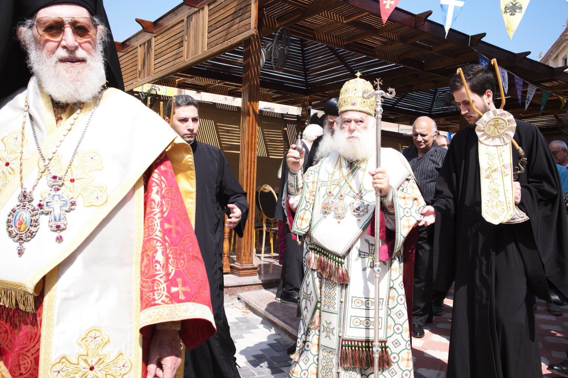 Θυρανοίξια στον ναό της Υπαπαντής στην Τάντα από τον Θεόδωρο Β΄ - μια φωτογραφία 1