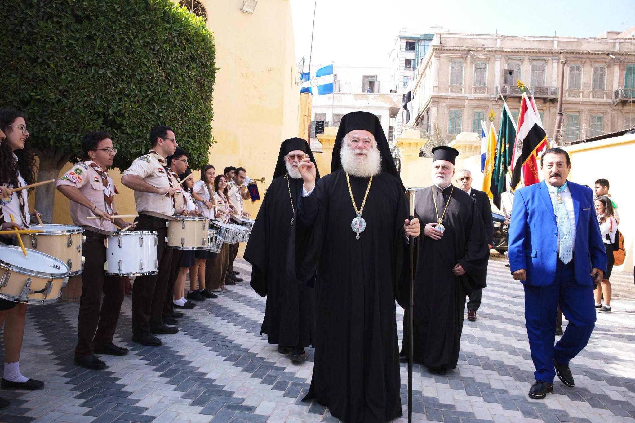 Θυρανοίξια στον ναό της Υπαπαντής στην Τάντα από τον Θεόδωρο Β΄ - μια φωτογραφία 5