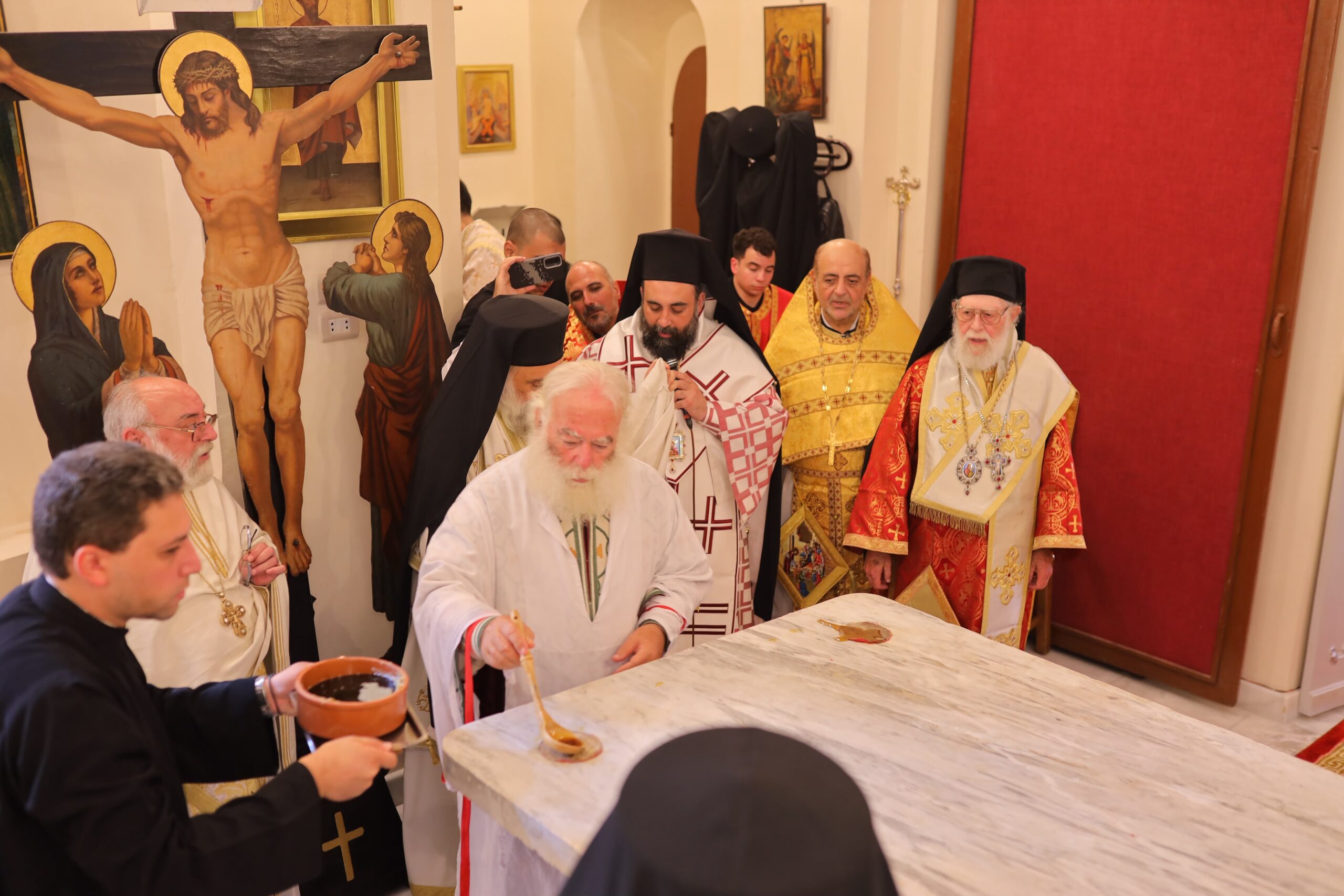 Θυρανοίξια στον Ναό της Υπαπαντής στην Τάντα από τον Πατριάρχη Αλεξανδρείας - μια φωτογραφία 5