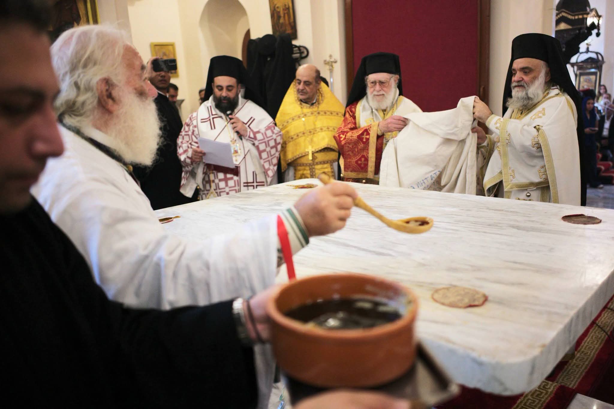 Θυρανοίξια στον Ναό της Υπαπαντής στην Τάντα από τον Πατριάρχη Αλεξανδρείας - μια φωτογραφία 7