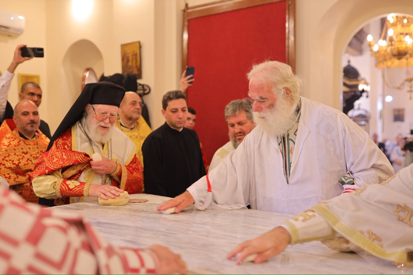 Θυρανοίξια στον Ναό της Υπαπαντής στην Τάντα από τον Πατριάρχη Αλεξανδρείας - μια φωτογραφία 9