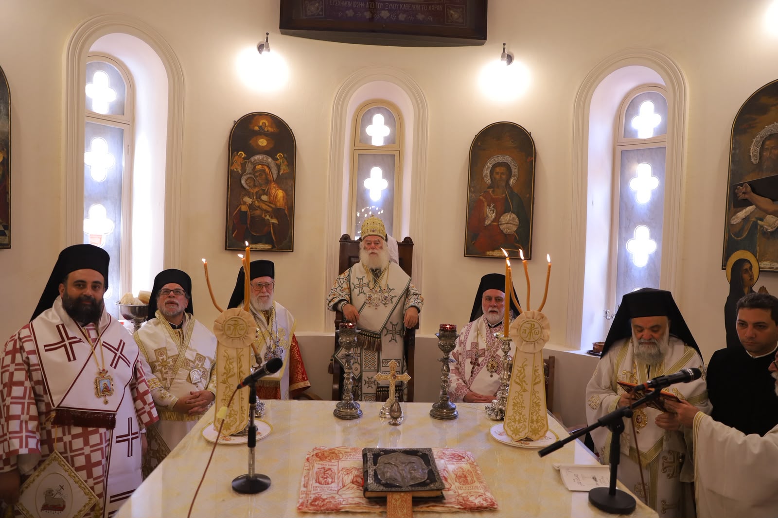 Θυρανοίξια στον Ναό της Υπαπαντής στην Τάντα από τον Πατριάρχη Αλεξανδρείας - μια φωτογραφία 10