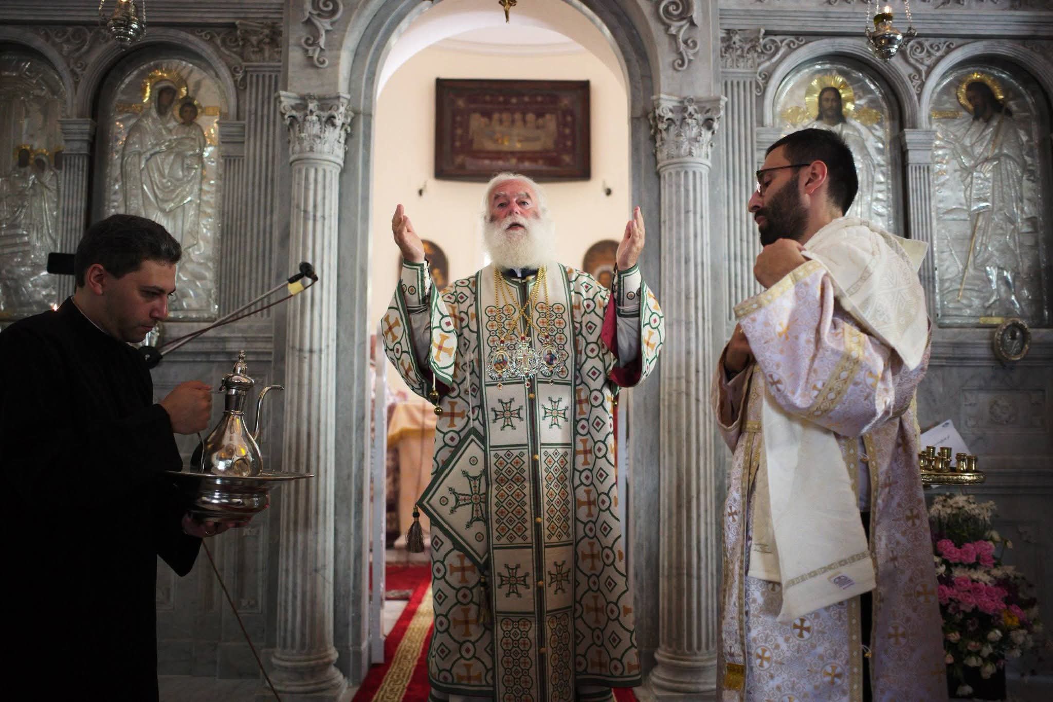 Θυρανοίξια στον Ναό της Υπαπαντής στην Τάντα από τον Πατριάρχη Αλεξανδρείας - μια φωτογραφία 11
