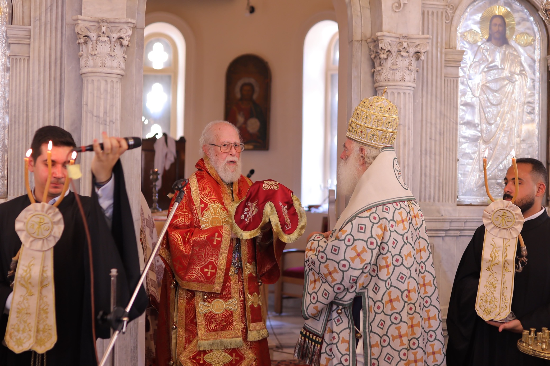 Θυρανοίξια στον Ναό της Υπαπαντής στην Τάντα από τον Πατριάρχη Αλεξανδρείας - μια φωτογραφία 12