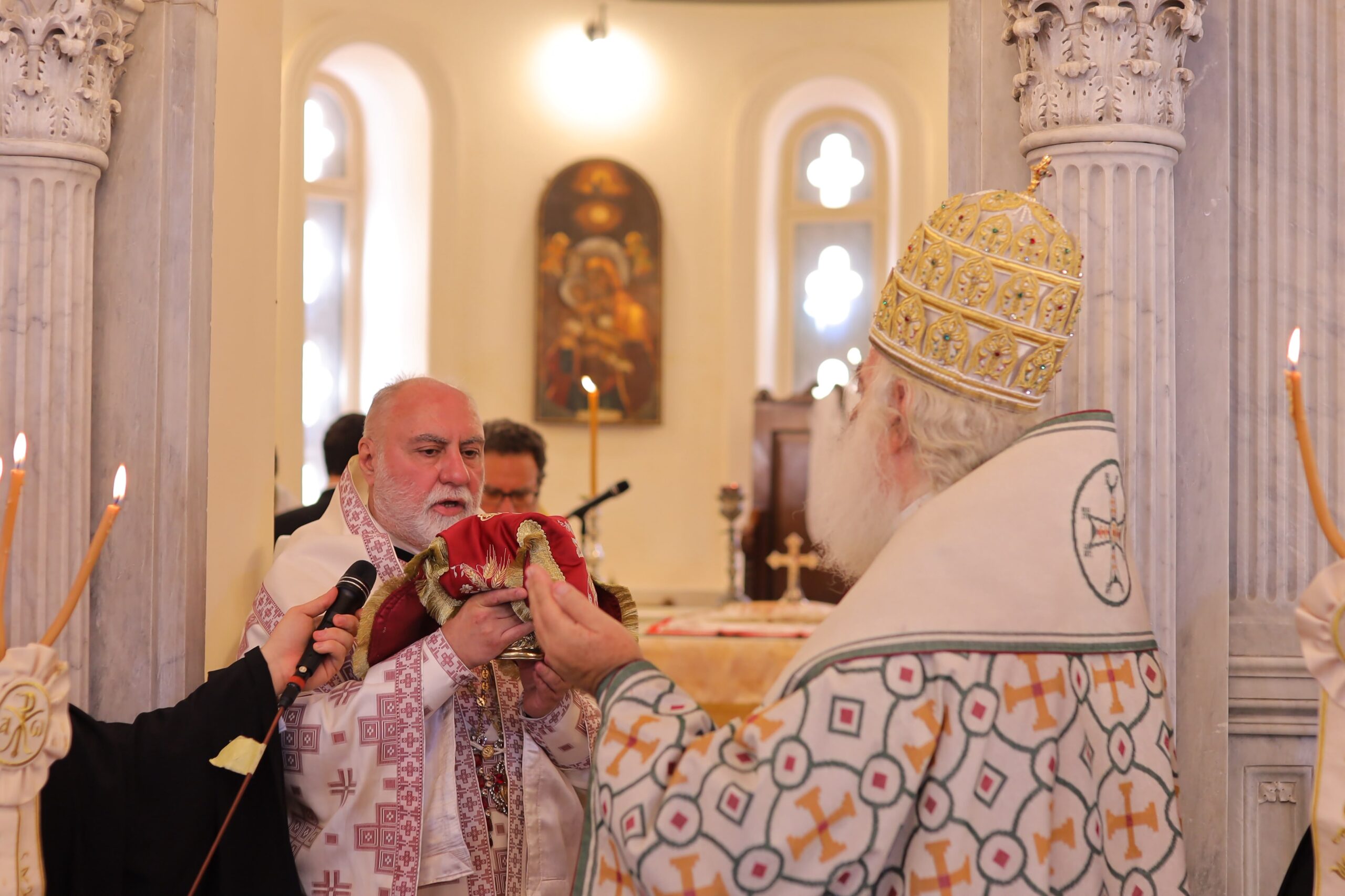 Θυρανοίξια στον Ναό της Υπαπαντής στην Τάντα από τον Πατριάρχη Αλεξανδρείας - μια φωτογραφία 13