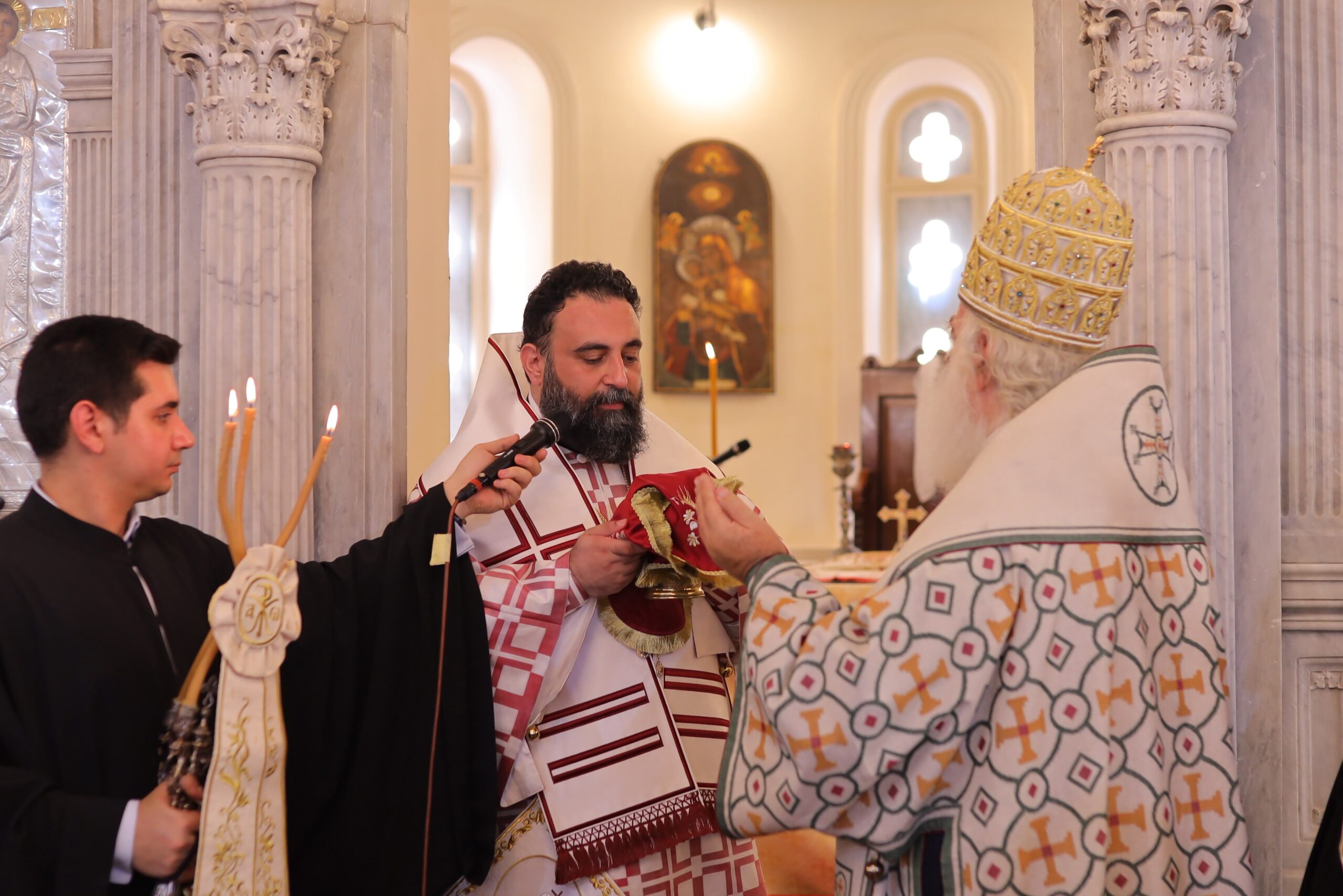 Θυρανοίξια στον Ναό της Υπαπαντής στην Τάντα από τον Πατριάρχη Αλεξανδρείας - μια φωτογραφία 16