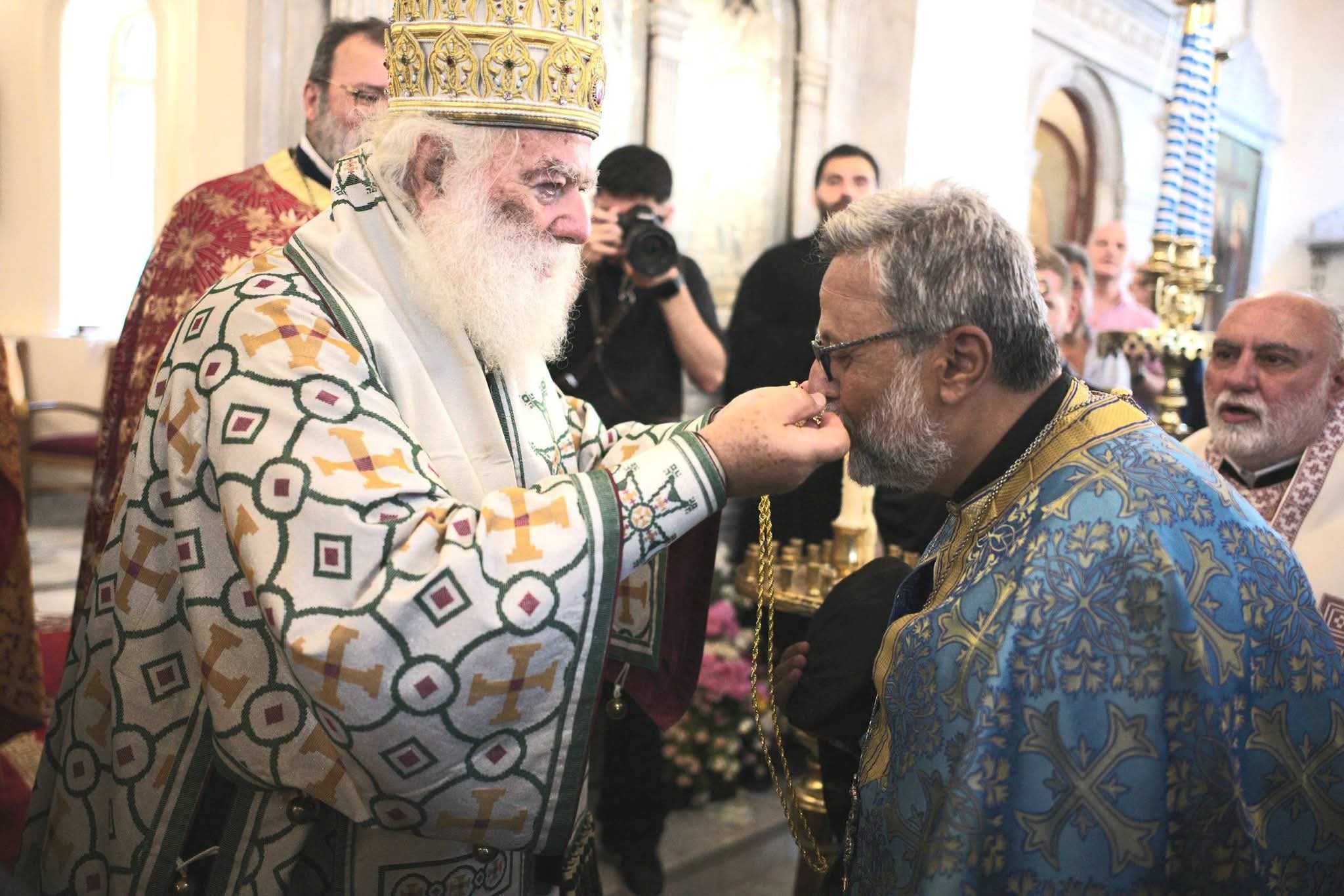 Θυρανοίξια στον Ναό της Υπαπαντής στην Τάντα από τον Πατριάρχη Αλεξανδρείας - μια φωτογραφία 18