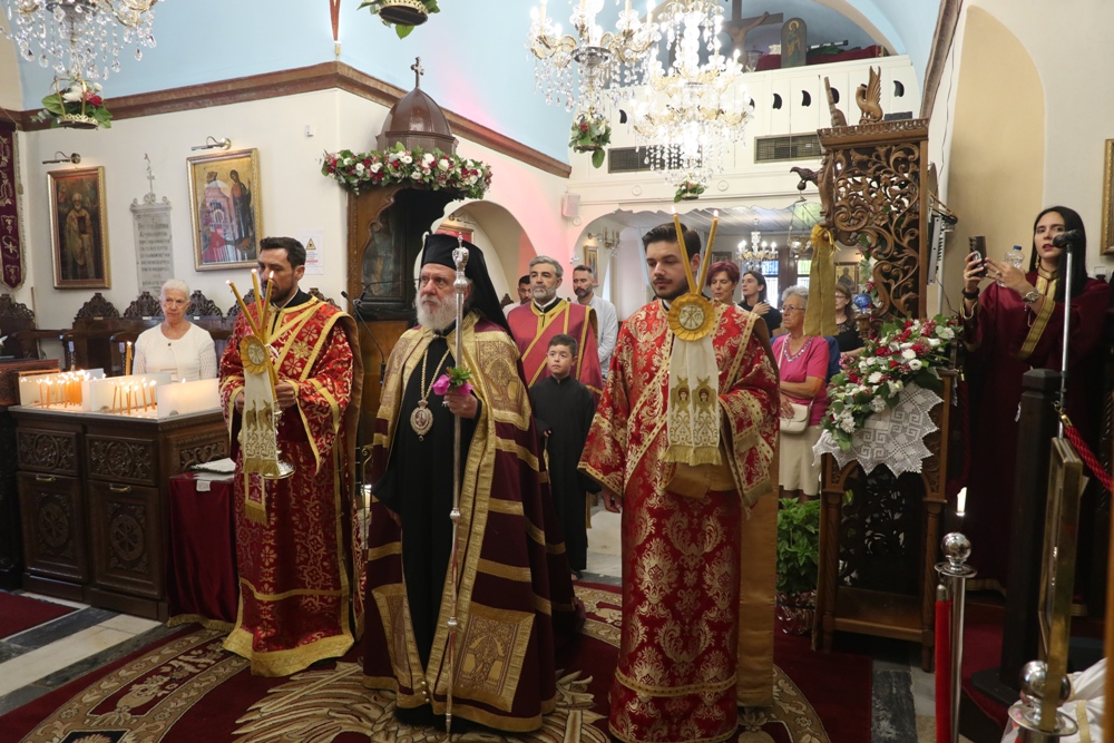 Πανηγύρισε για πρώτη φορά ο ανεγερθείς ναός της Αγίας Κυριακής Μυκόνου - μια φωτογραφία 7