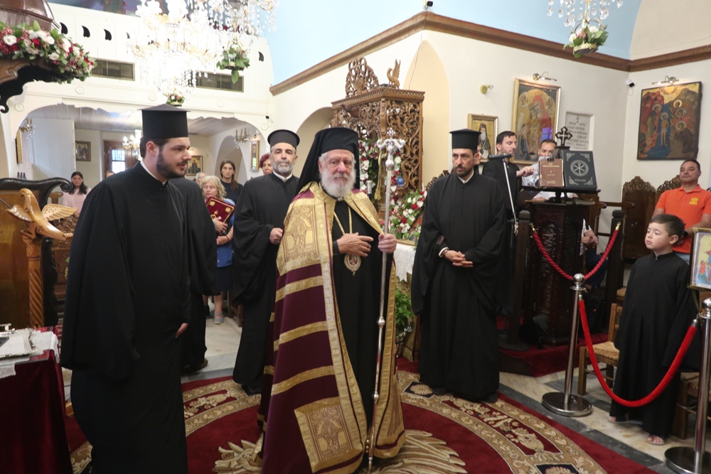 Πανηγύρισε για πρώτη φορά ο ανεγερθείς ναός της Αγίας Κυριακής Μυκόνου - μια φωτογραφία 9