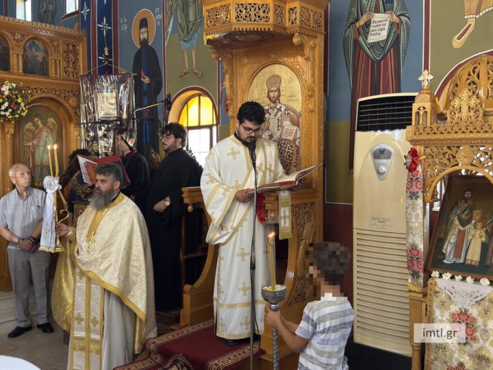 Θηβών Γεώργιος: Να μιμηθούμε την ακράδαντη πίστη της Αγίας Κυριακής - μια φωτογραφία 1