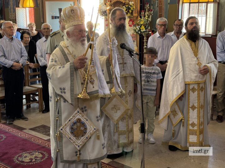 Θηβών Γεώργιος: Να μιμηθούμε την ακράδαντη πίστη της Αγίας Κυριακής - μια φωτογραφία 4