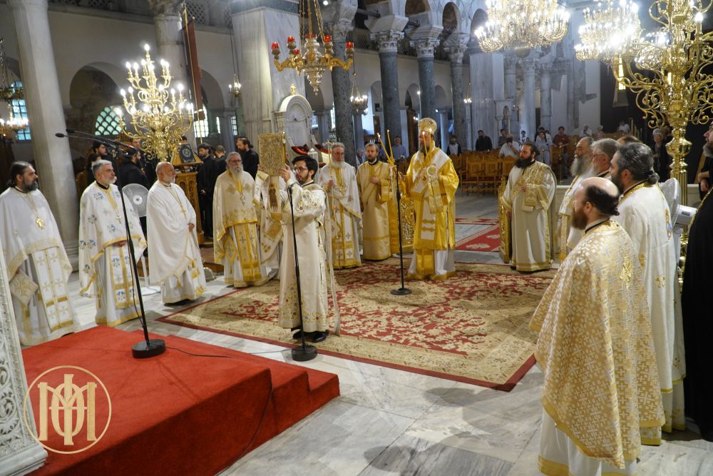Αρχιερατικό μνημόσυνο για τον +Μητροπολίτη Θεσσαλονίκης Παντελεήμονα Β΄ - μια φωτογραφία 4