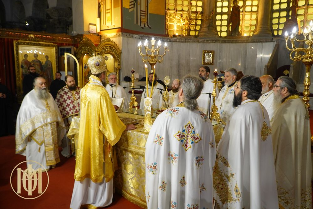 Αρχιερατικό μνημόσυνο για τον +Μητροπολίτη Θεσσαλονίκης Παντελεήμονα Β΄ - μια φωτογραφία 5