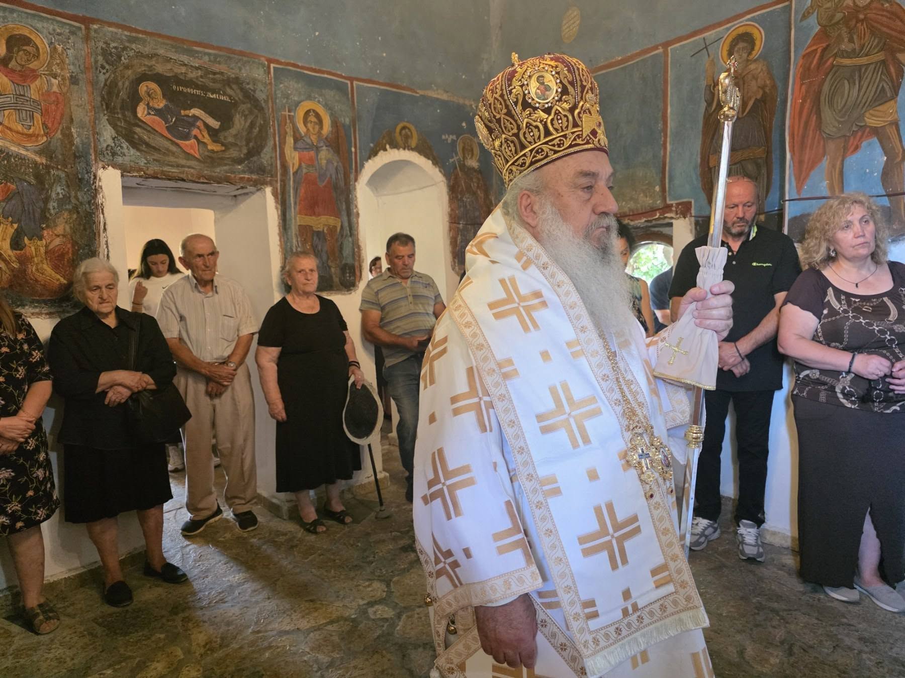 Μητρ. Αργυροκάστρου: Μιμηθείτε την ανδρεία της Αγίας Μαρίνης - μια φωτογραφία 2