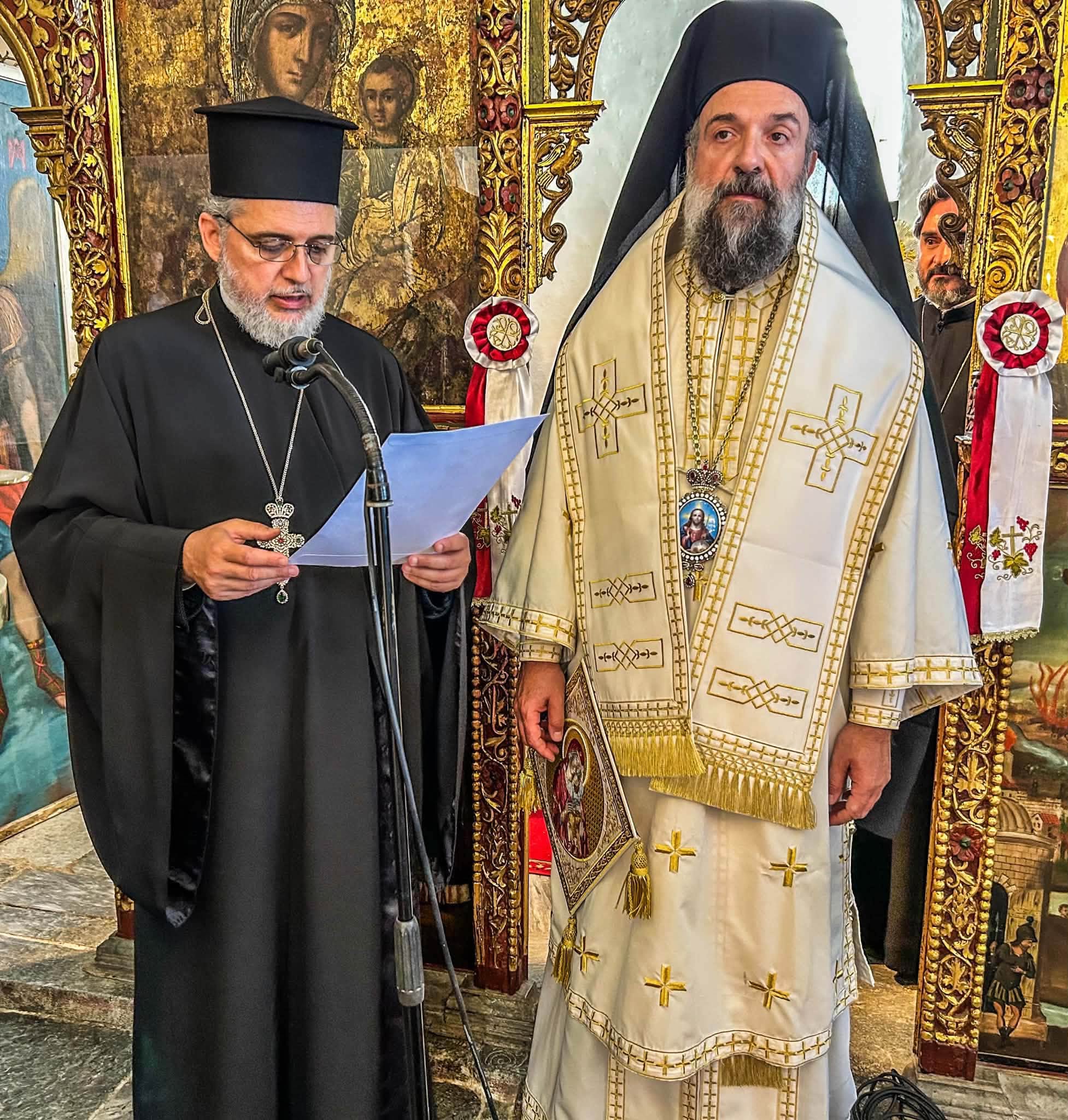 Ο Πατριάρχης Αλεξανδρείας Θεόδωρος Β' λειτούργησε στην Αμοργό - μια φωτογραφία 4