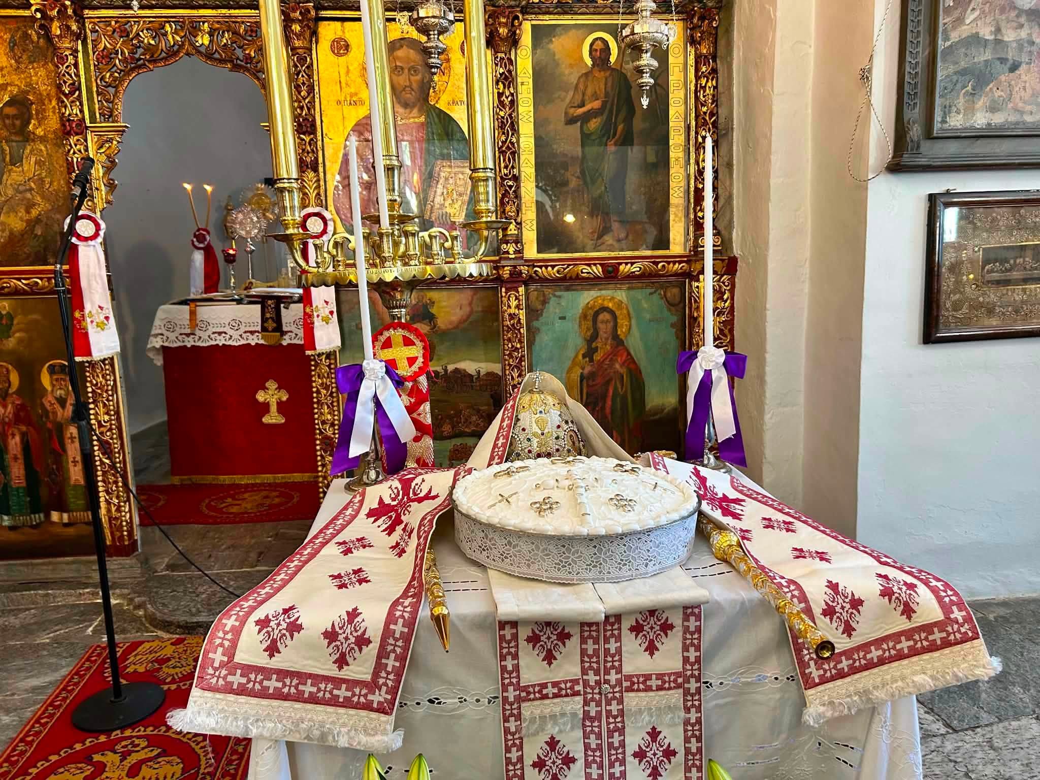 Ο Πατριάρχης Αλεξανδρείας Θεόδωρος Β' λειτούργησε στην Αμοργό - μια φωτογραφία 9