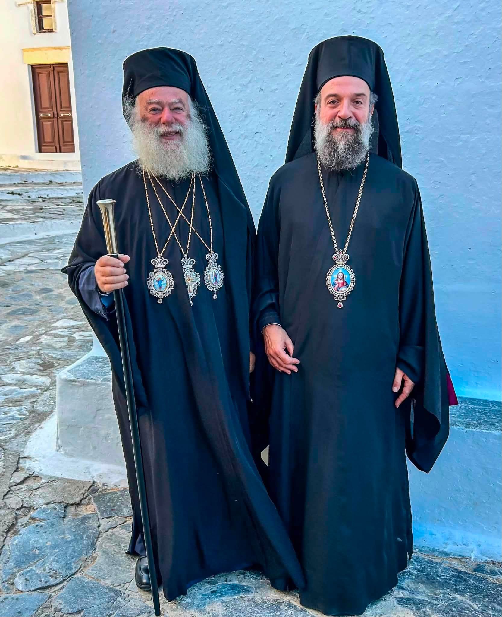 Ο Πατριάρχης Αλεξανδρείας Θεόδωρος Β' λειτούργησε στην Αμοργό - μια φωτογραφία 14