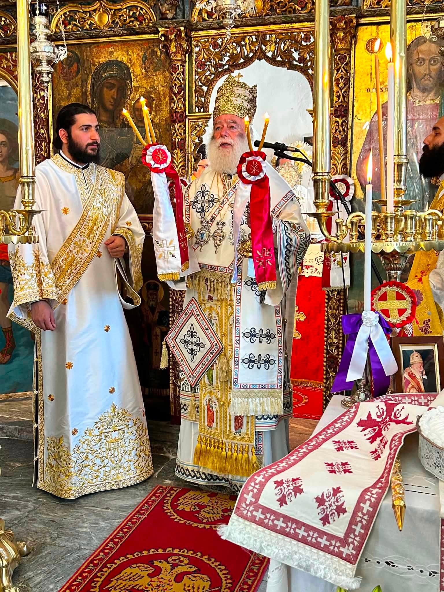 Ο Πατριάρχης Αλεξανδρείας Θεόδωρος Β' λειτούργησε στην Αμοργό - μια φωτογραφία 15