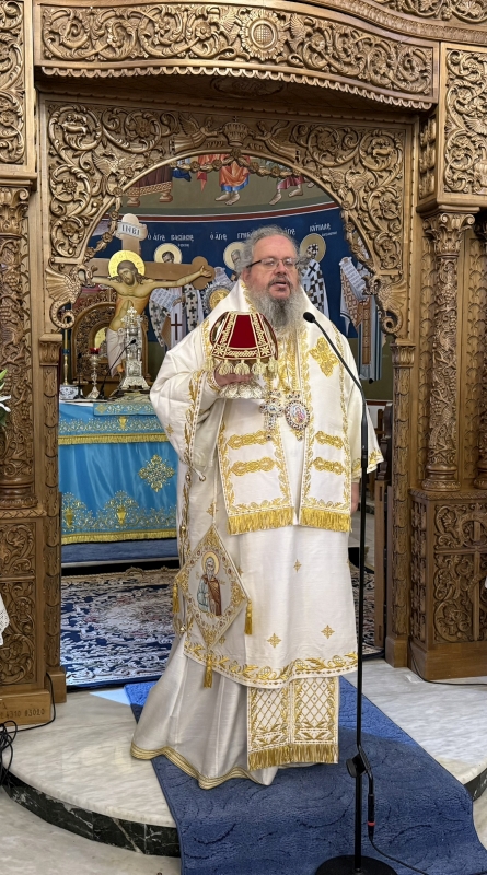 Ο Πρέσβης της Κύπρου προσευχήθηκε από τη Λάρισα για τη λύση του Κυπριακού - μια φωτογραφία 1