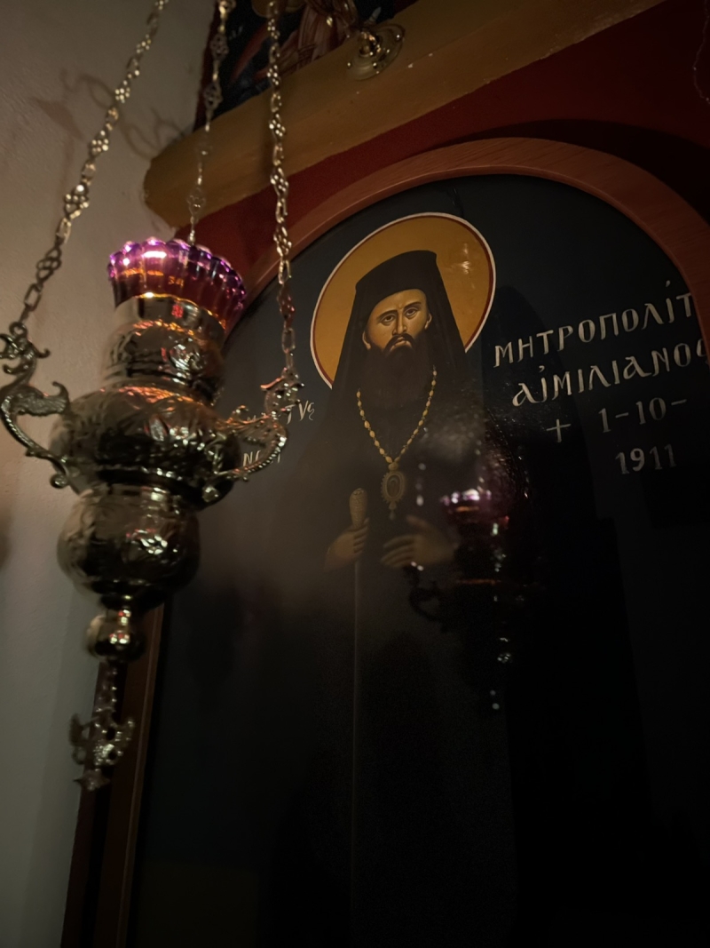 Κατανυκτική ακολουθία στον τόπο μαρτυρίου του Μητρ. Γρεβενών Αιμιλιανού - μια φωτογραφία 1