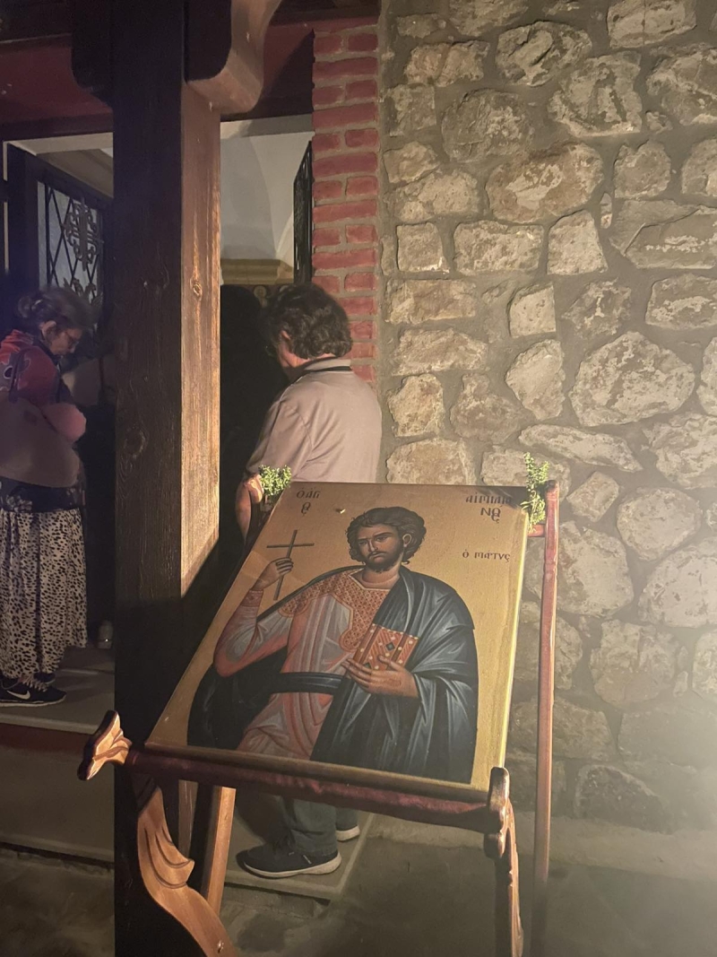 Κατανυκτική ακολουθία στον τόπο μαρτυρίου του Μητρ. Γρεβενών Αιμιλιανού - μια φωτογραφία 7