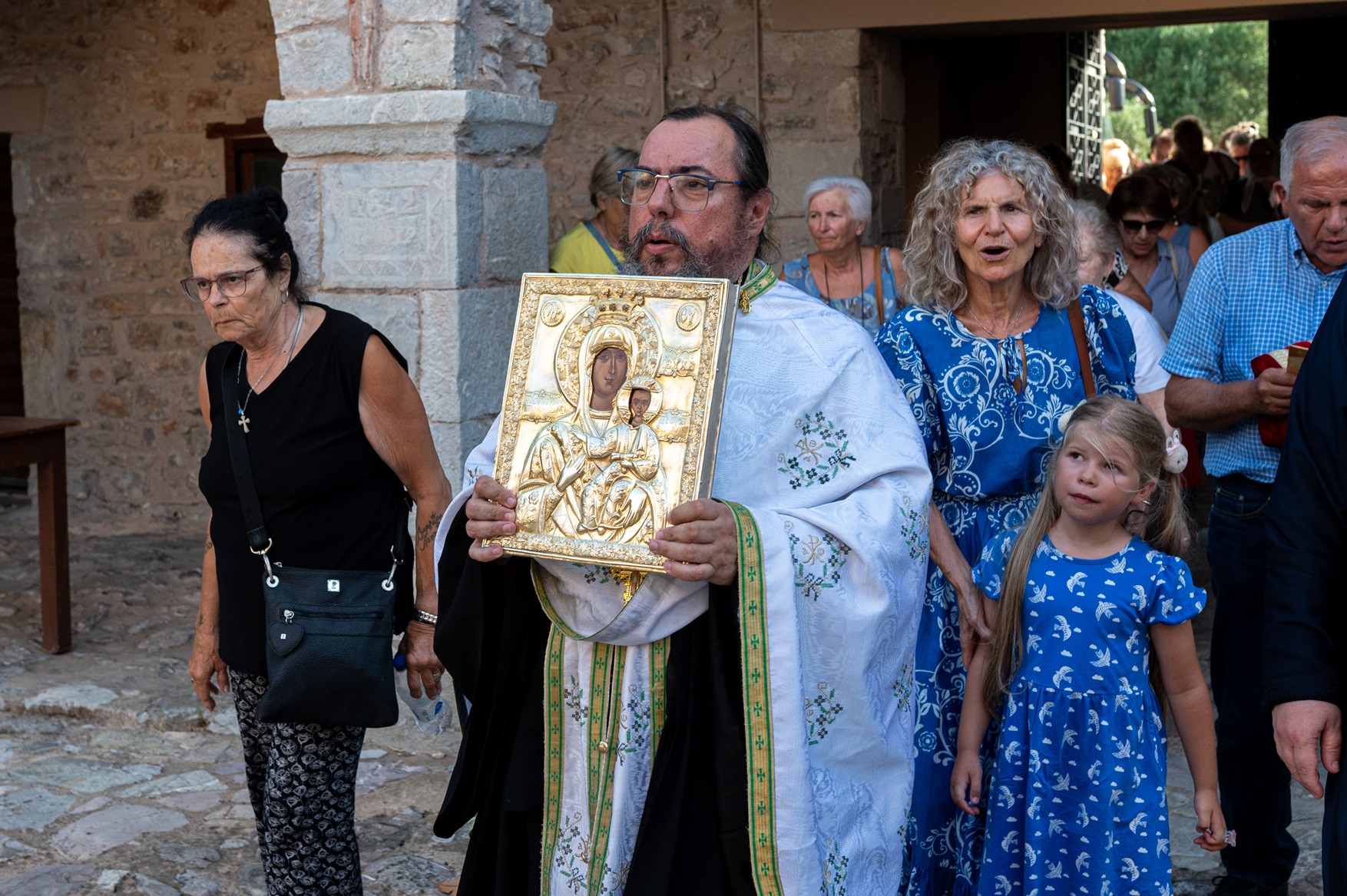 Η Παναγία Βουλκανιώτισσα επέστρεψε στον μόνιμο θρόνο της - μια φωτογραφία 3