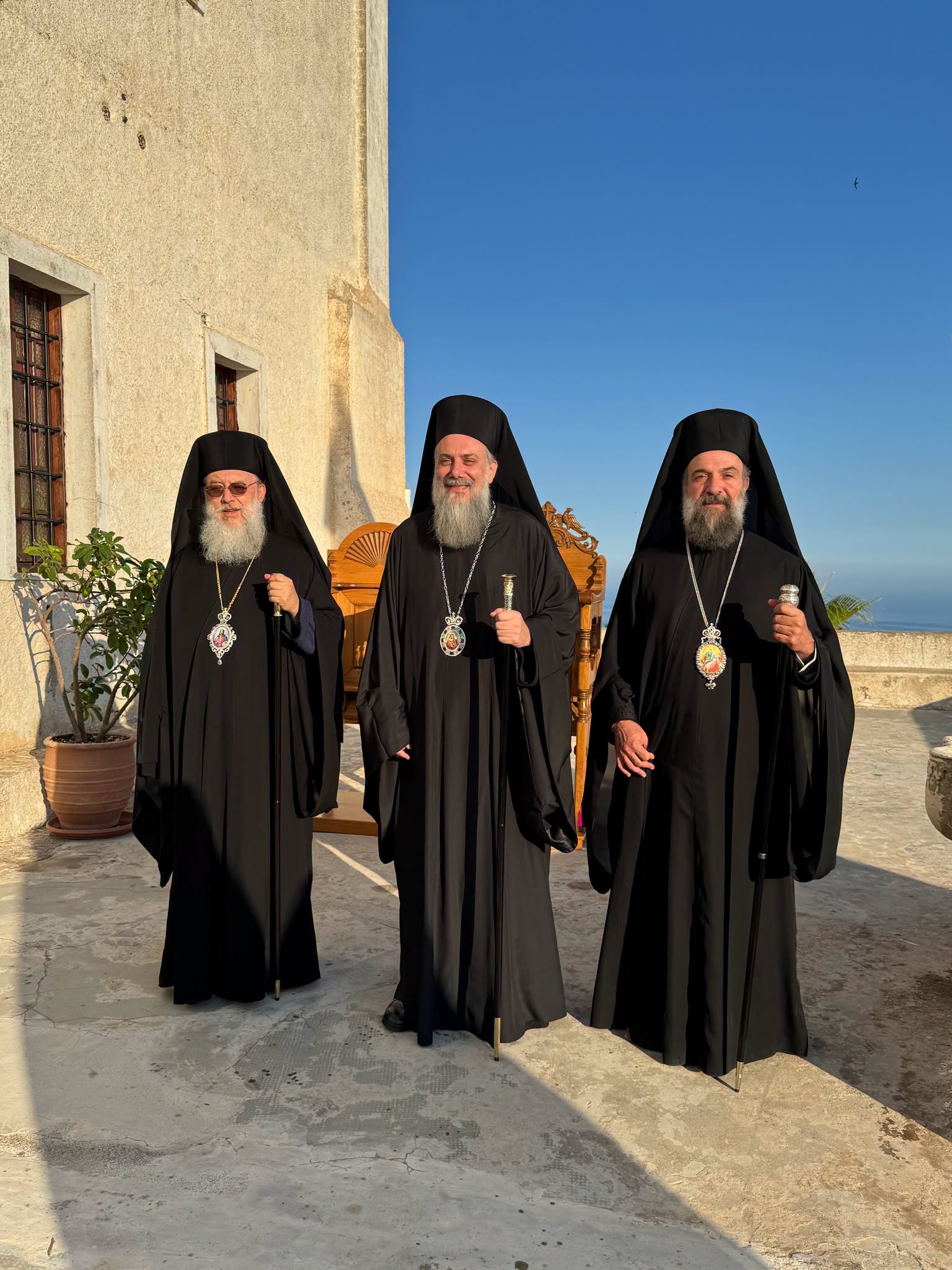 Τρισαρχιερατικός εορτασμός Προφήτου Ηλιού στη Σαντορίνη - μια φωτογραφία 6