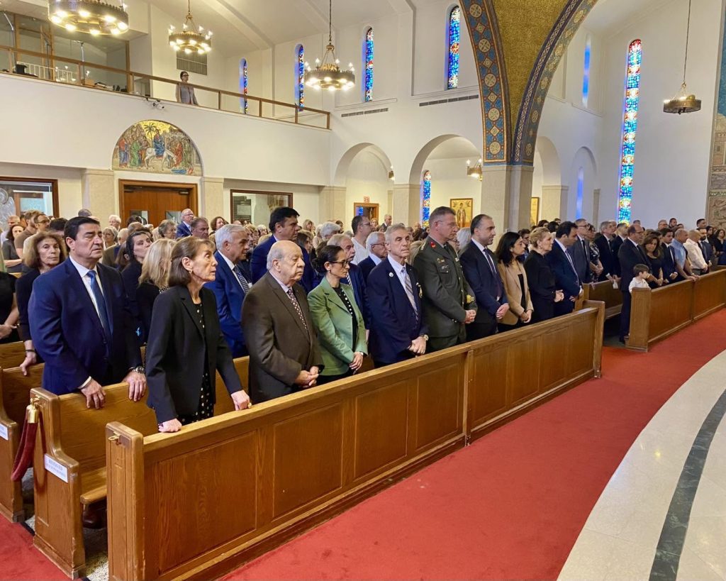 Μνημόσυνο για τα θύματα τουρκικής εισβολής της Κύπρου στη Νέα Ιερσέη - μια φωτογραφία 2