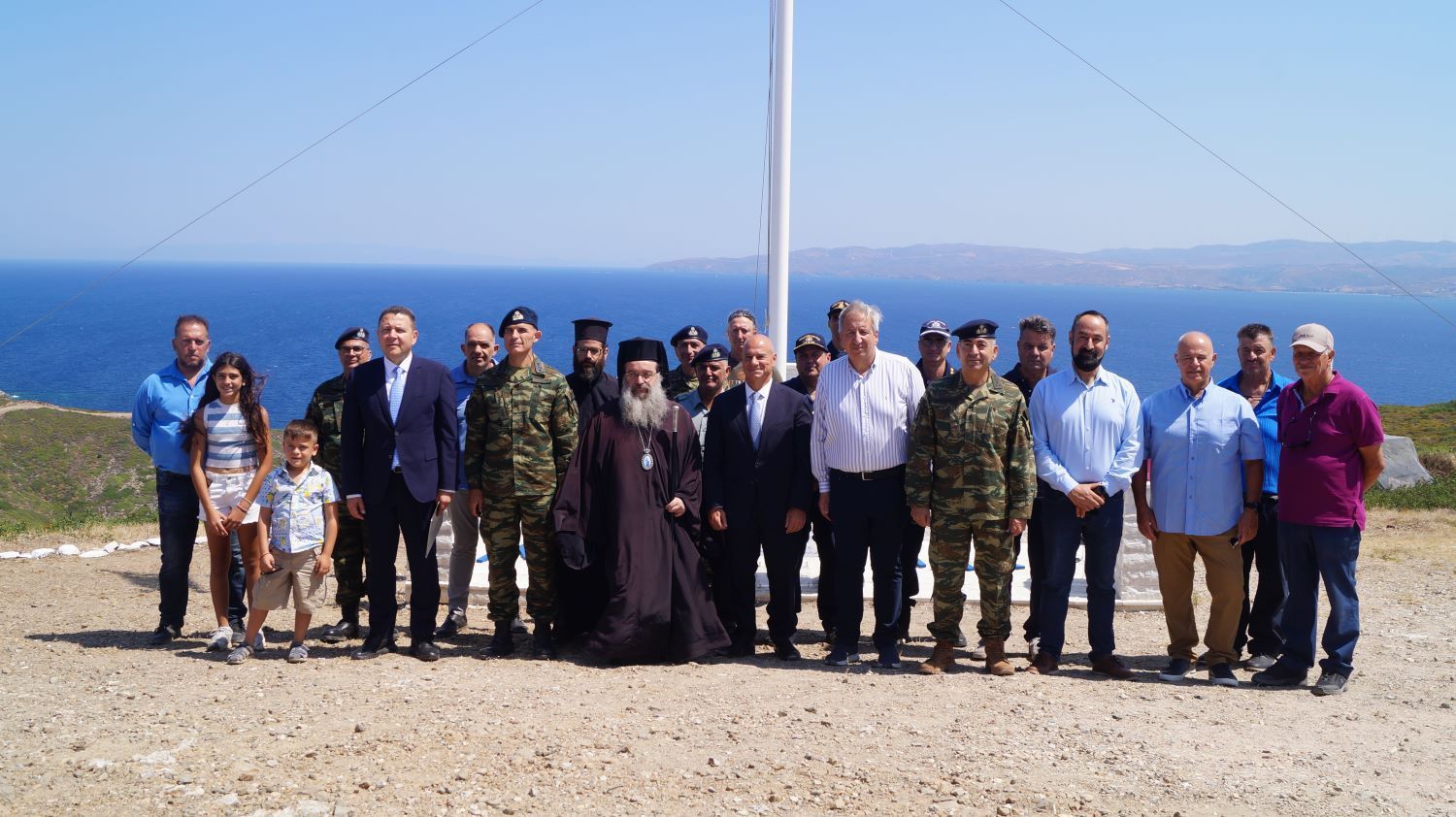 Εγκαινιάστηκαν έργα υποδομής στην Παναγιά Οινουσσών - μια φωτογραφία 2