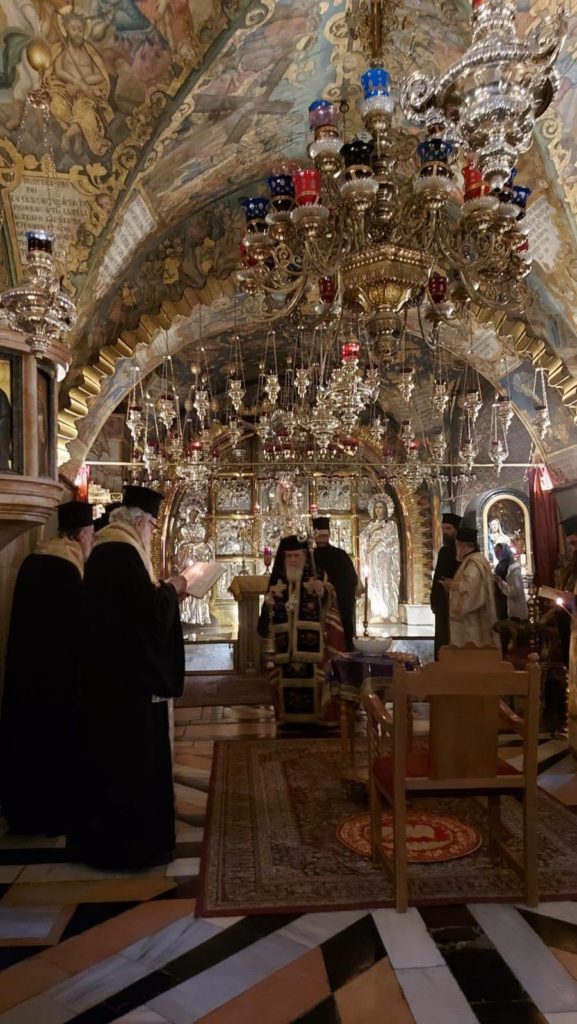 Τεσσαρακονθήμερο μνημόσυνο Αγιοταφιτών πατέρων στα Ιεροσόλυμα - μια φωτογραφία 6