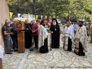 Αρχιερατικός Εσπερινός επί τη εορτή της Αγίας Άννης στην Ιεράπετρα - μια φωτογραφία 6