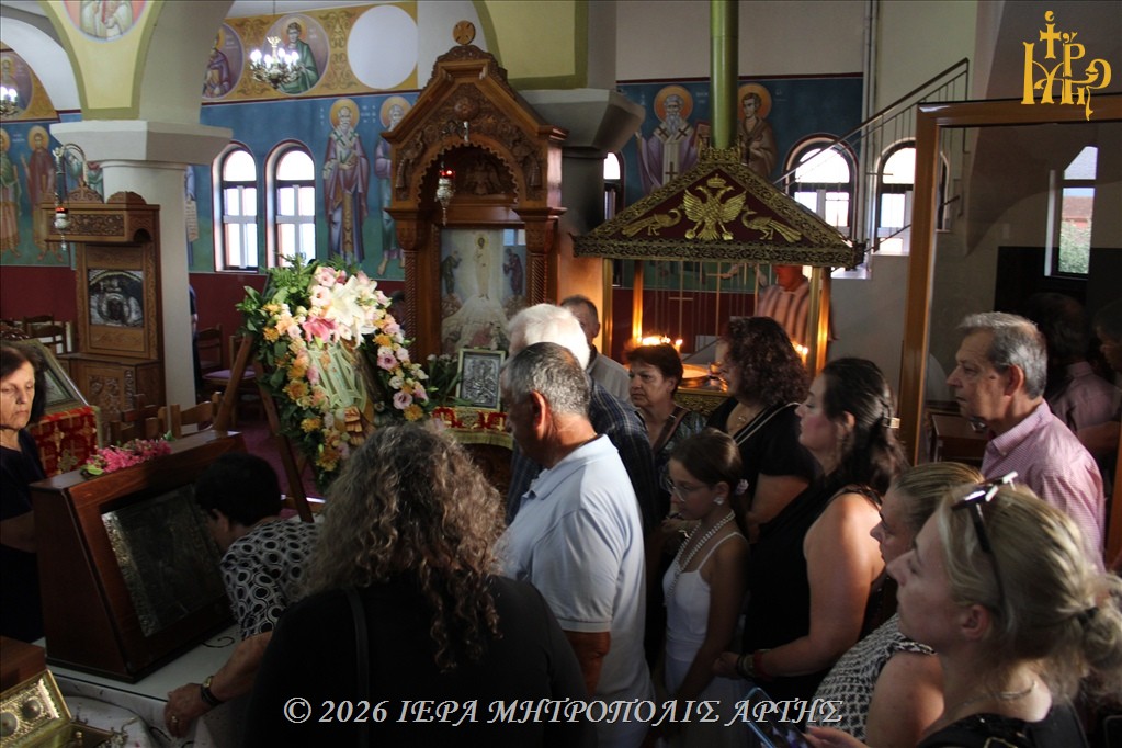 Εσπερινός της Μεταμορφώσεως στην Άρτα και υποδοχή της Παναγίας Ροβέλιστας  - μια φωτογραφία 3