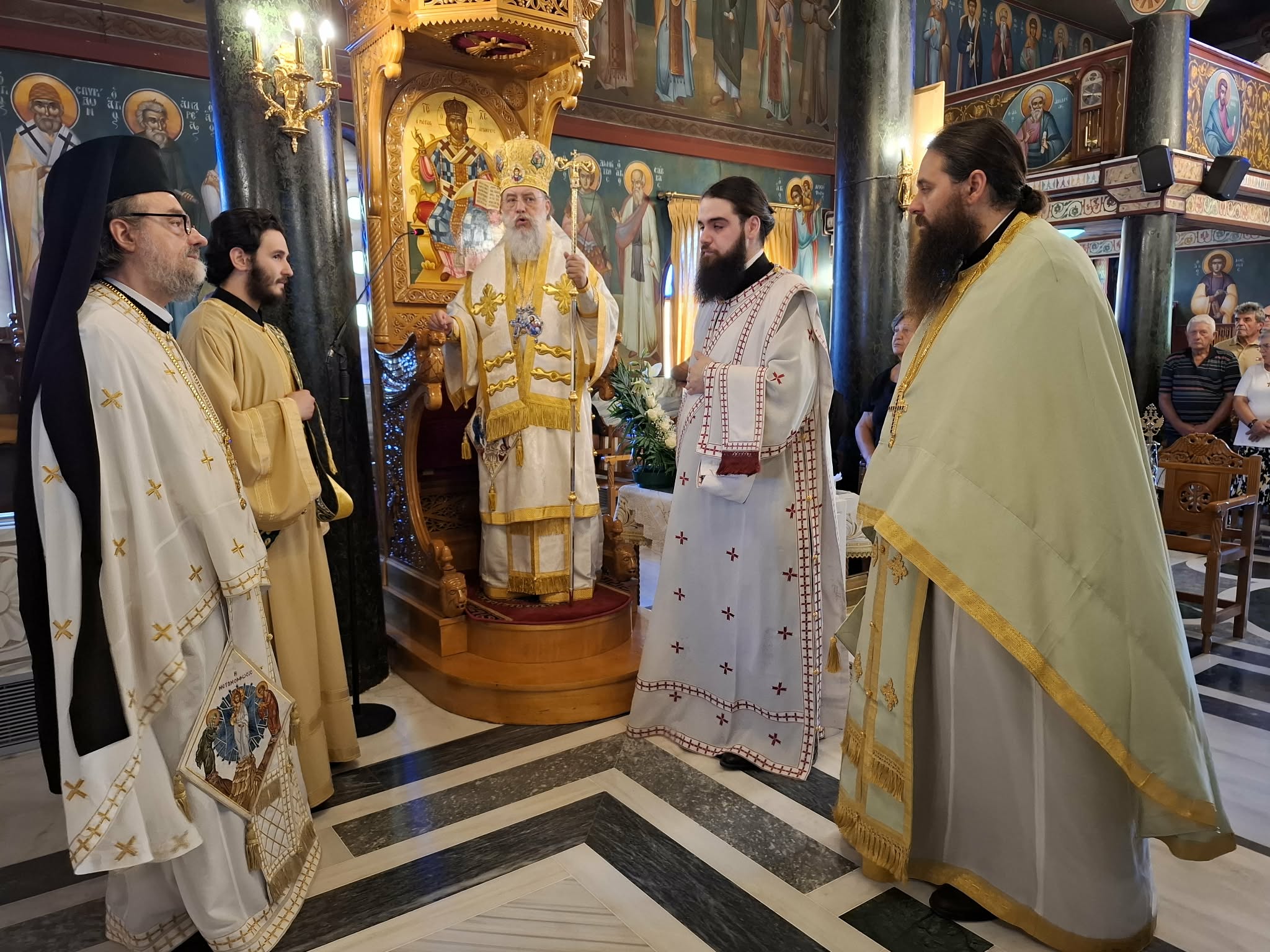 Ο Μητρ. Κηφισίας προσκύνησε και τίμησε την Τιμία Κάρα του Οσίου Γερβασίου - μια φωτογραφία 7