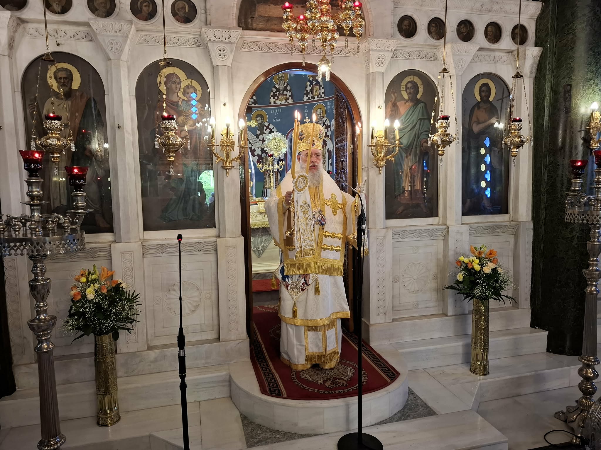 Ο Μητρ. Κηφισίας προσκύνησε και τίμησε την Τιμία Κάρα του Οσίου Γερβασίου - μια φωτογραφία 10