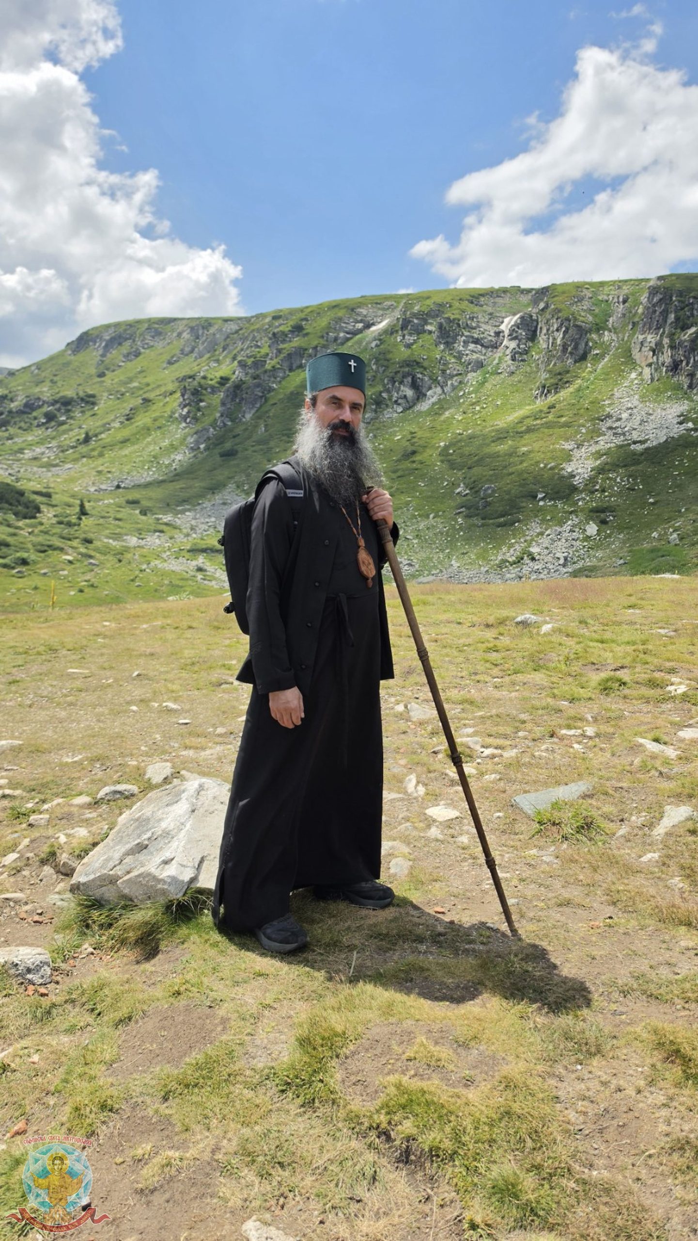 Ο Πατριάρχης Βουλγαρίας Δανιήλ ανέβηκε πεζός στις Επτά Λίμνες της Ρίλας - μια φωτογραφία 2