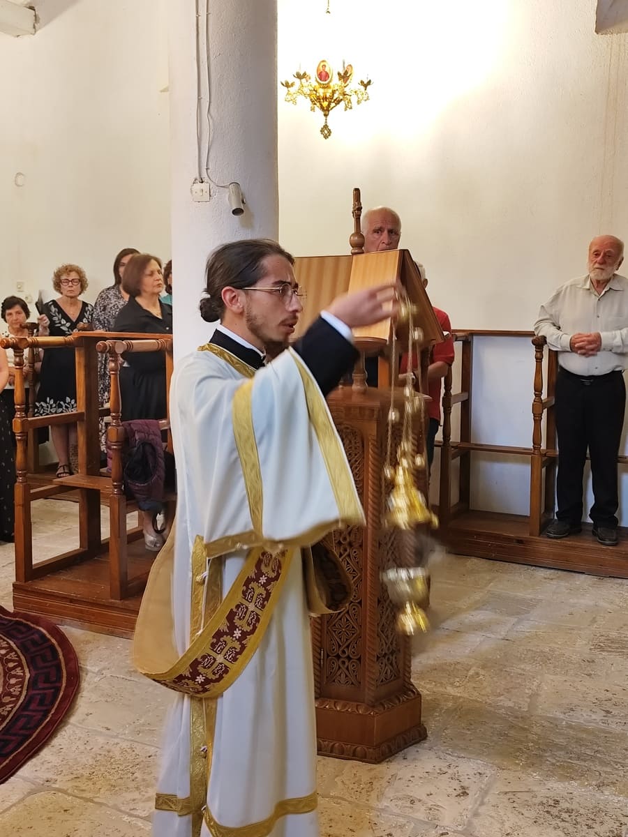 Ο Μητροπολίτης Θεσσαλιώτιδος χοροστάτησε στην Παράκληση στη Στεφανιάδα - μια φωτογραφία 12