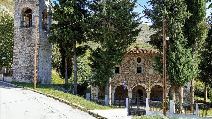 Οι ιστορικοί ναοί της Κοιμήσεως της Θεοτόκου στα ορεινά της Δράμας - μια φωτογραφία 1