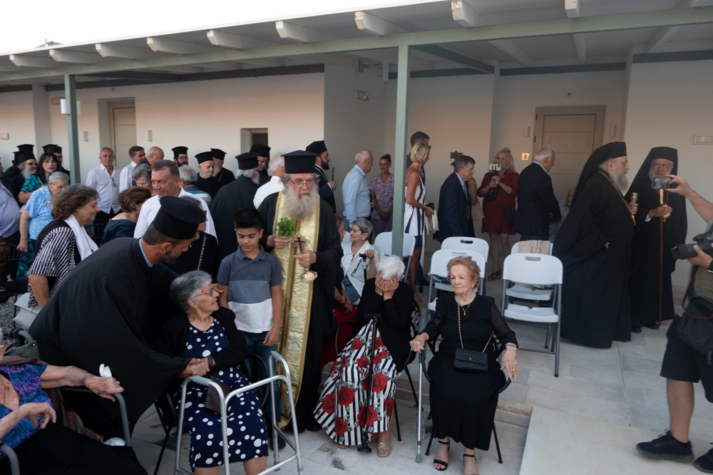 Εγκαινιάστηκε ο Εκκλησιαστικός Οίκος Ευγηρίας στη Νάξο - μια φωτογραφία 8