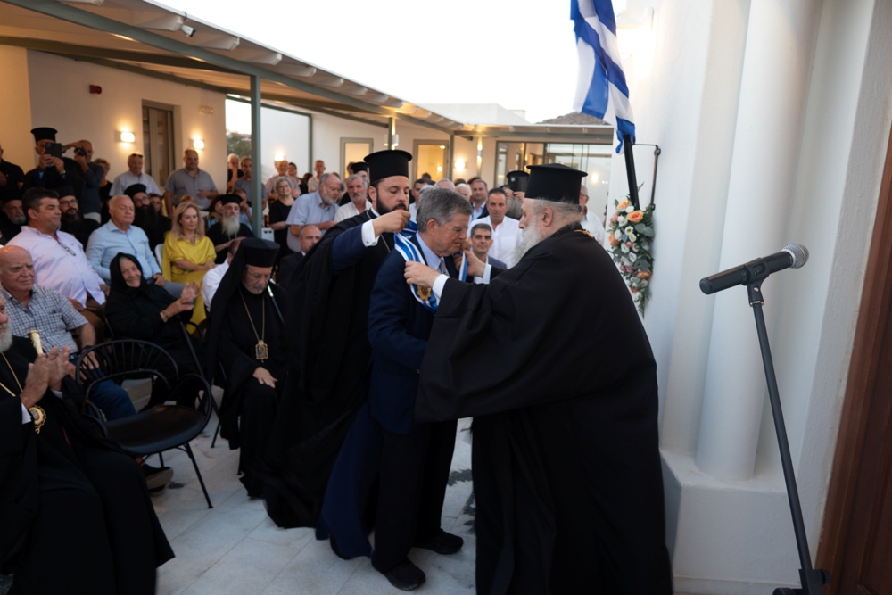 Εγκαινιάστηκε ο Εκκλησιαστικός Οίκος Ευγηρίας στη Νάξο - μια φωτογραφία 14