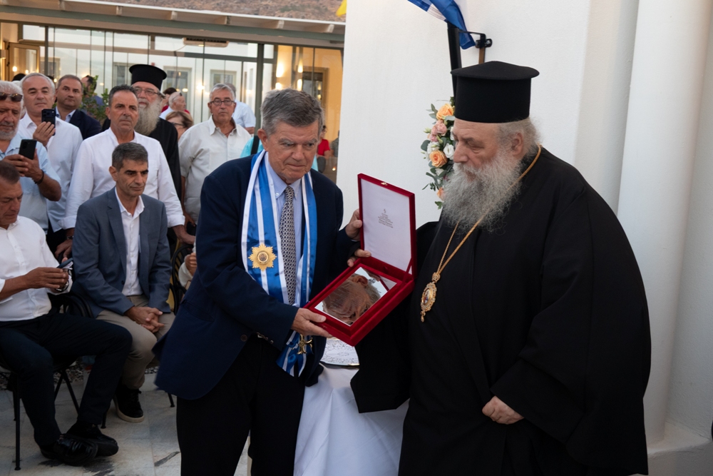 Εγκαινιάστηκε ο Εκκλησιαστικός Οίκος Ευγηρίας στη Νάξο - μια φωτογραφία 16