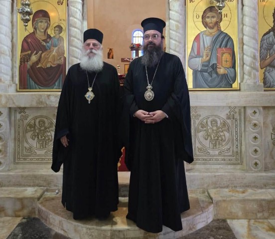 Ο Μητροπολίτης Κορυτσάς συναντήθηκε με τον Μητροπολίτη Πρέσπης - μια φωτογραφία 5
